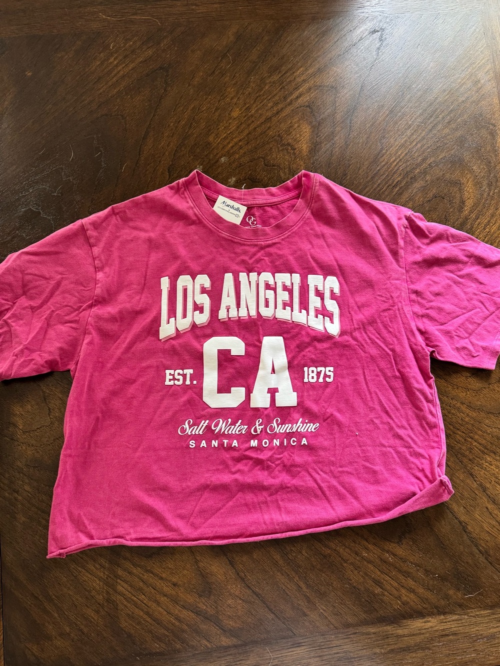 Los Angeles Pink Graphic Tee - Unbranded